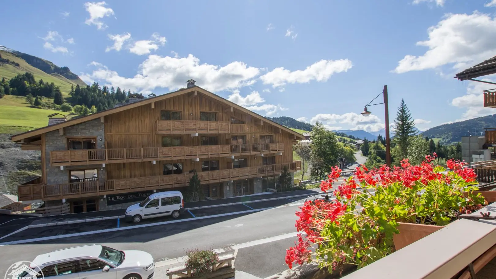 depuis l'appartement