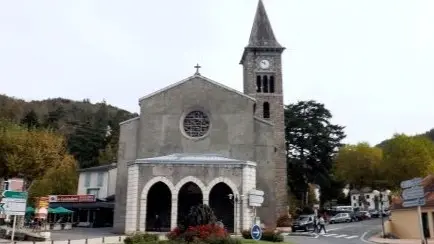 Eglise Saint Vincent Ax vue d'ensemble