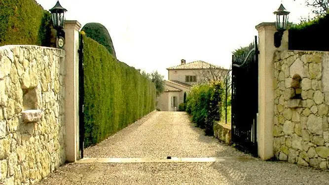 Gîte La Brissaouda-Chemin d accès-La Gaude-Gîtes de France Alpes-Maritimes