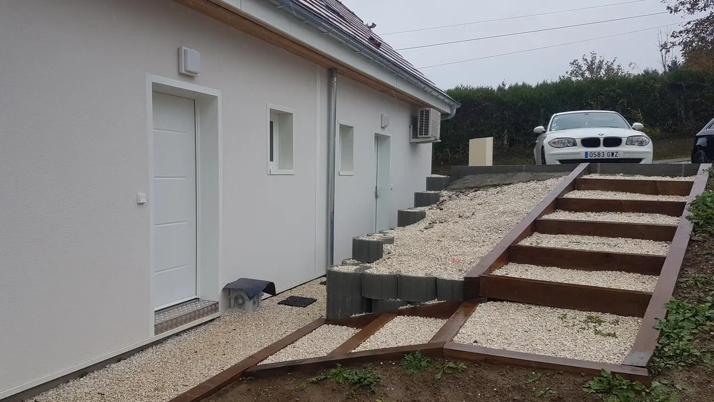 Accès aux gîtes