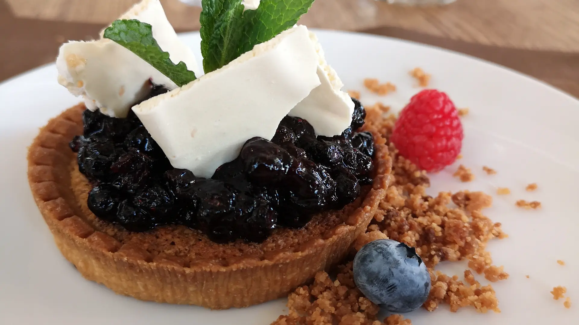 Tarte myrtille
