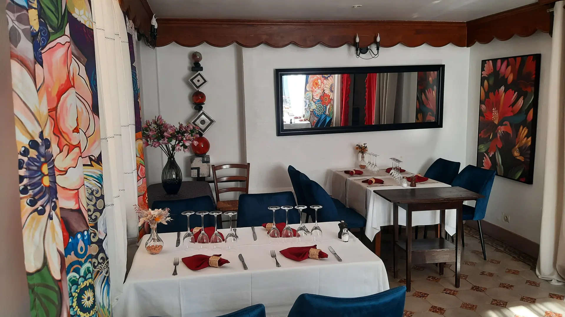 Petite salle de Restaurant