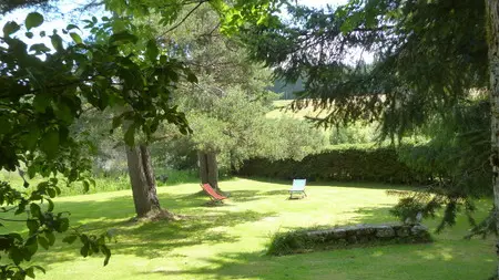 coin de détente  commun sur propriété