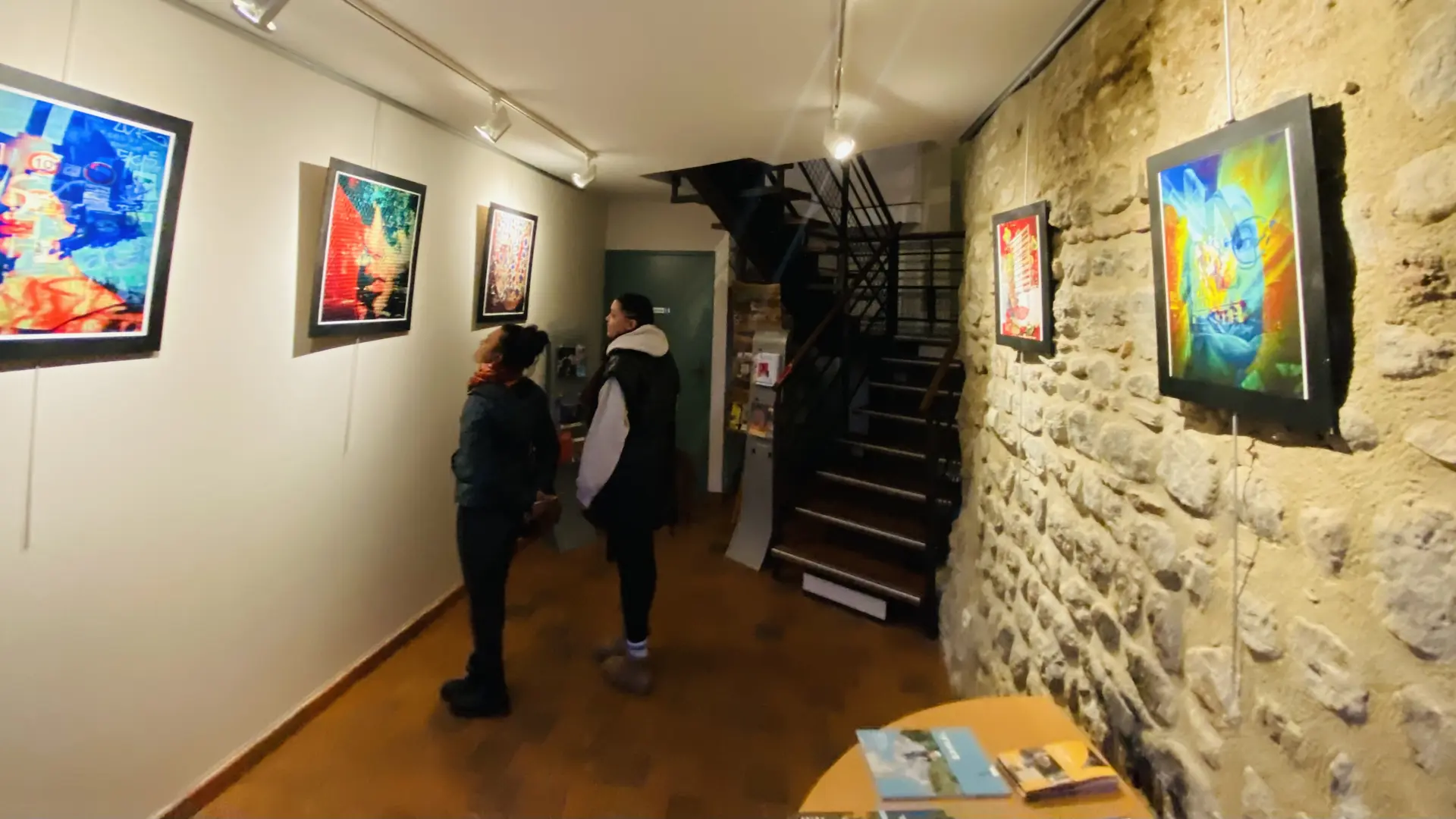 Espace d'exposition artistique temporaire