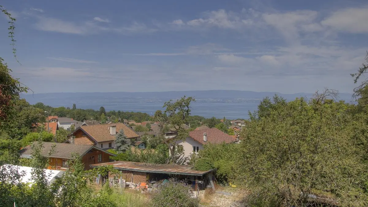 Vue depuis la terrasse