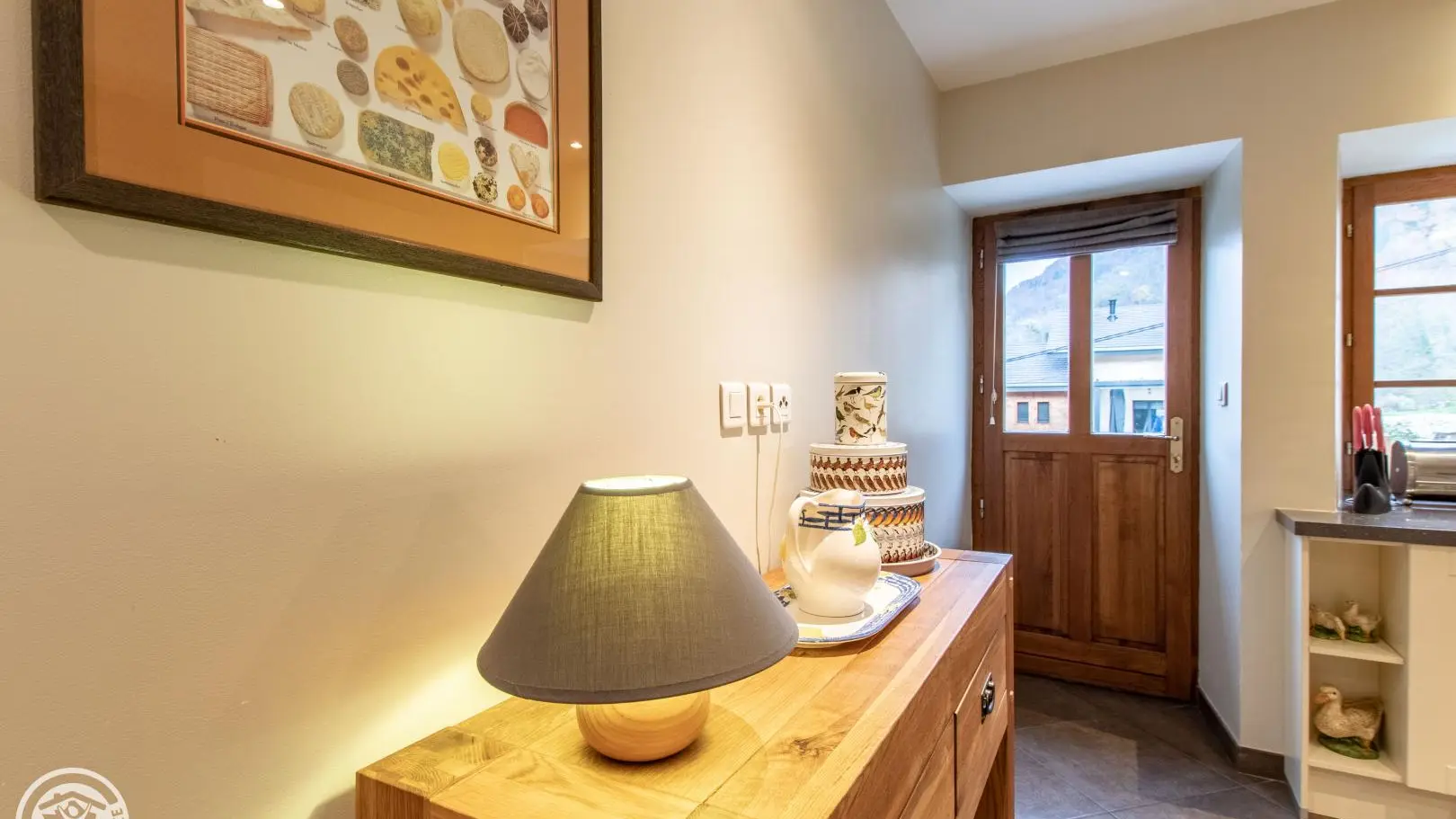 Accès terrasse privative