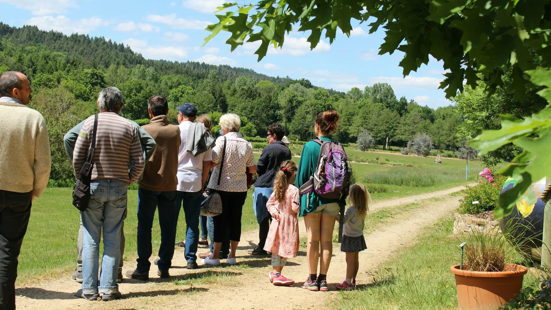 Visite du jardin