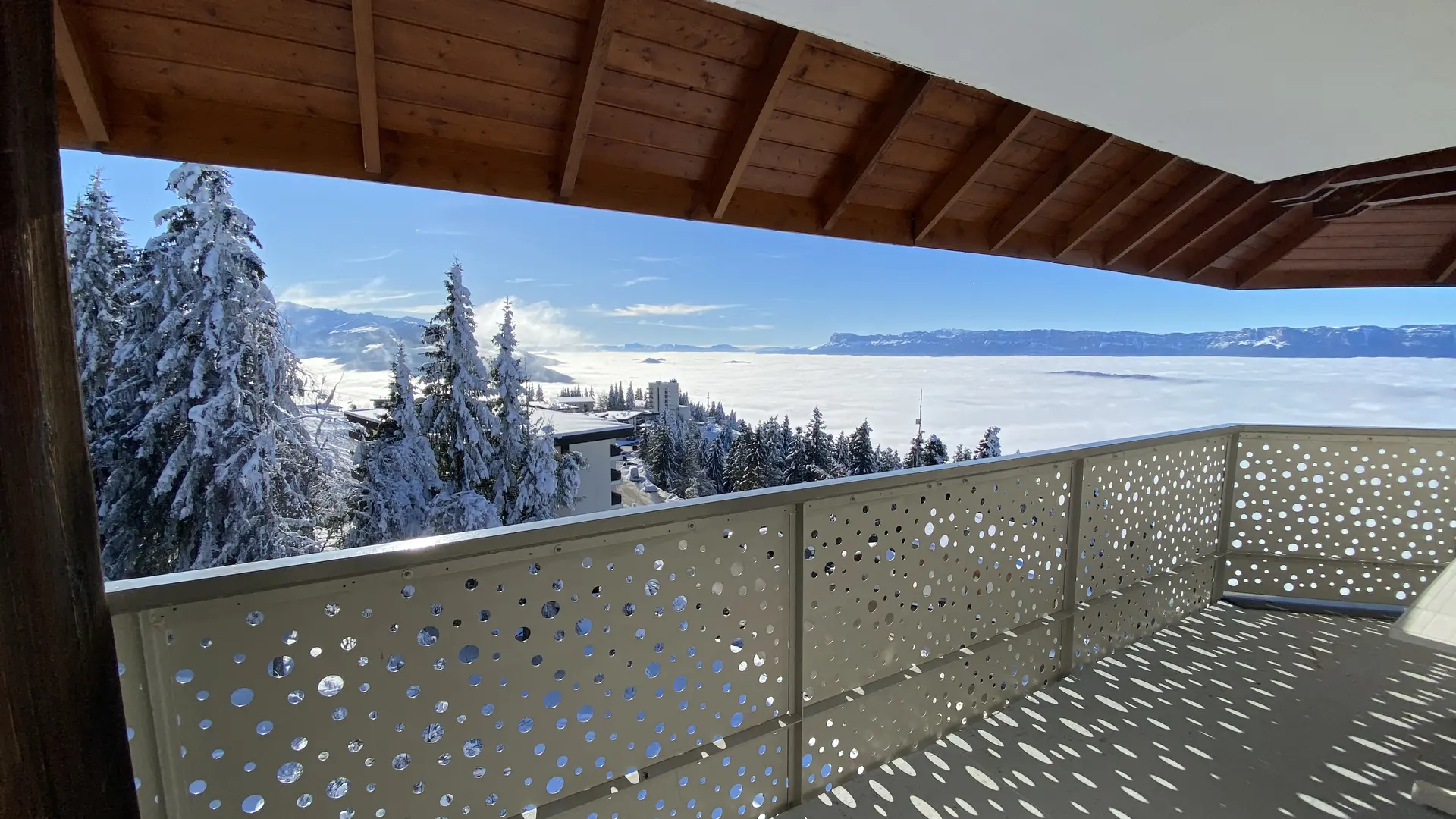 Vue sur le massif de Chartreuse