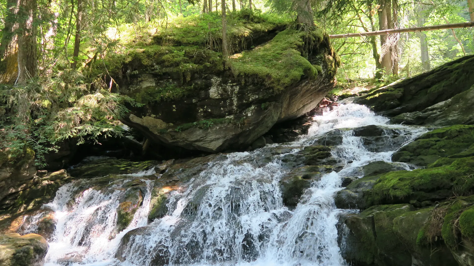 Cascade rivière Dranse de Montriond