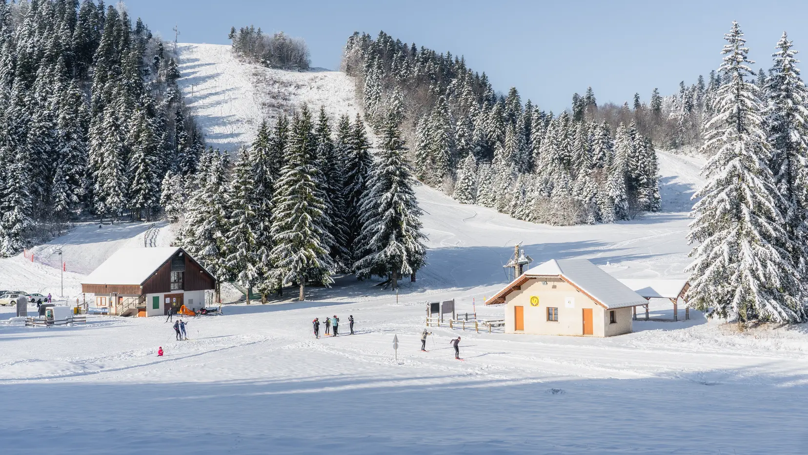 Domaine de ski nordique de la Praille_Plateau d'Hauteville
