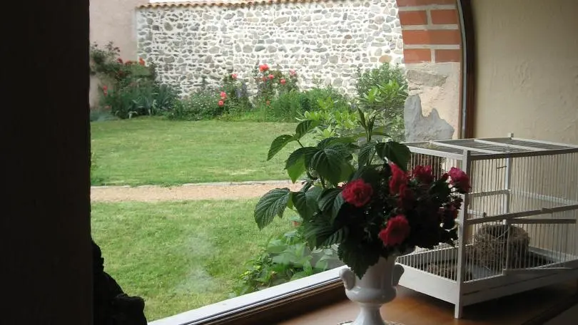 Vue depuis l'entrée