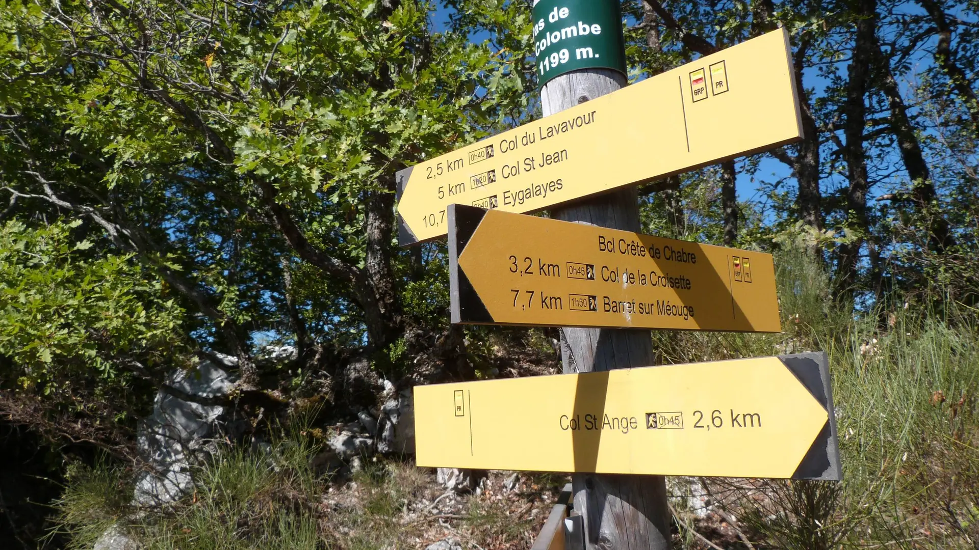 Le Pas de Sainte Colombe (1199 m)