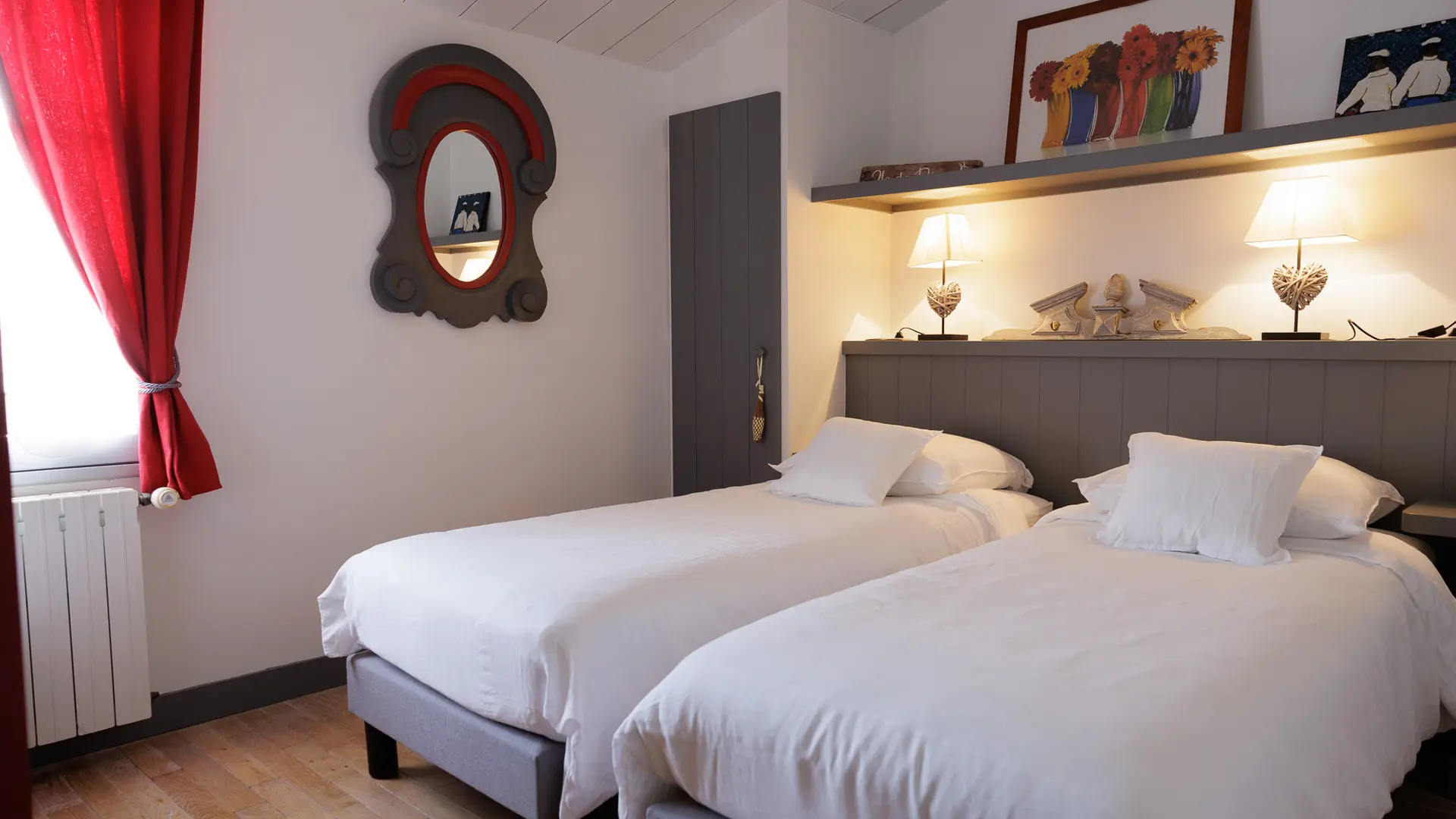 Suite familiale Coquelicot - Chambre Twin