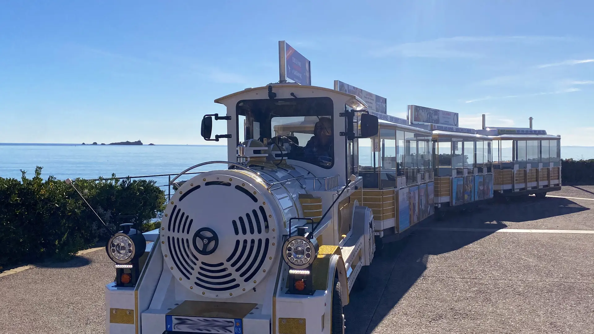 Saint-Raphaël en petit train touristique