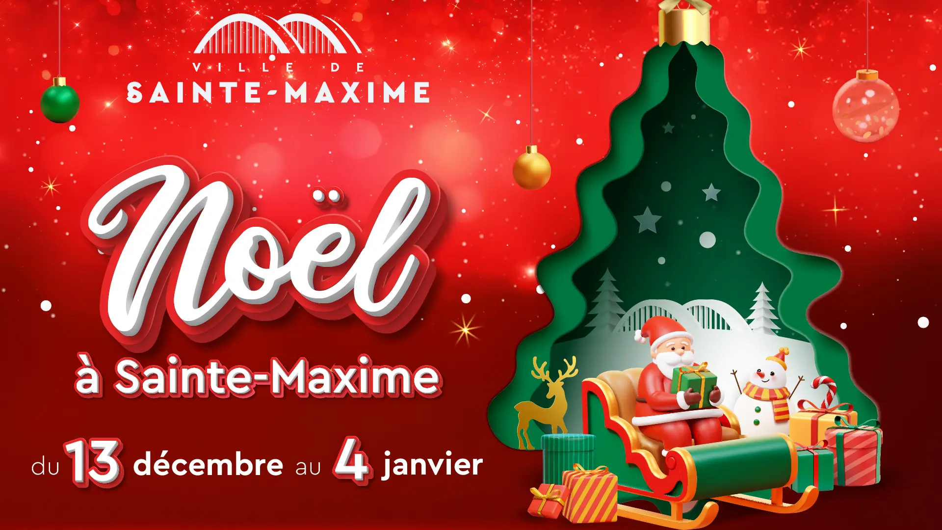 Lancement des festivités de fin d’année_Sainte-Maxime