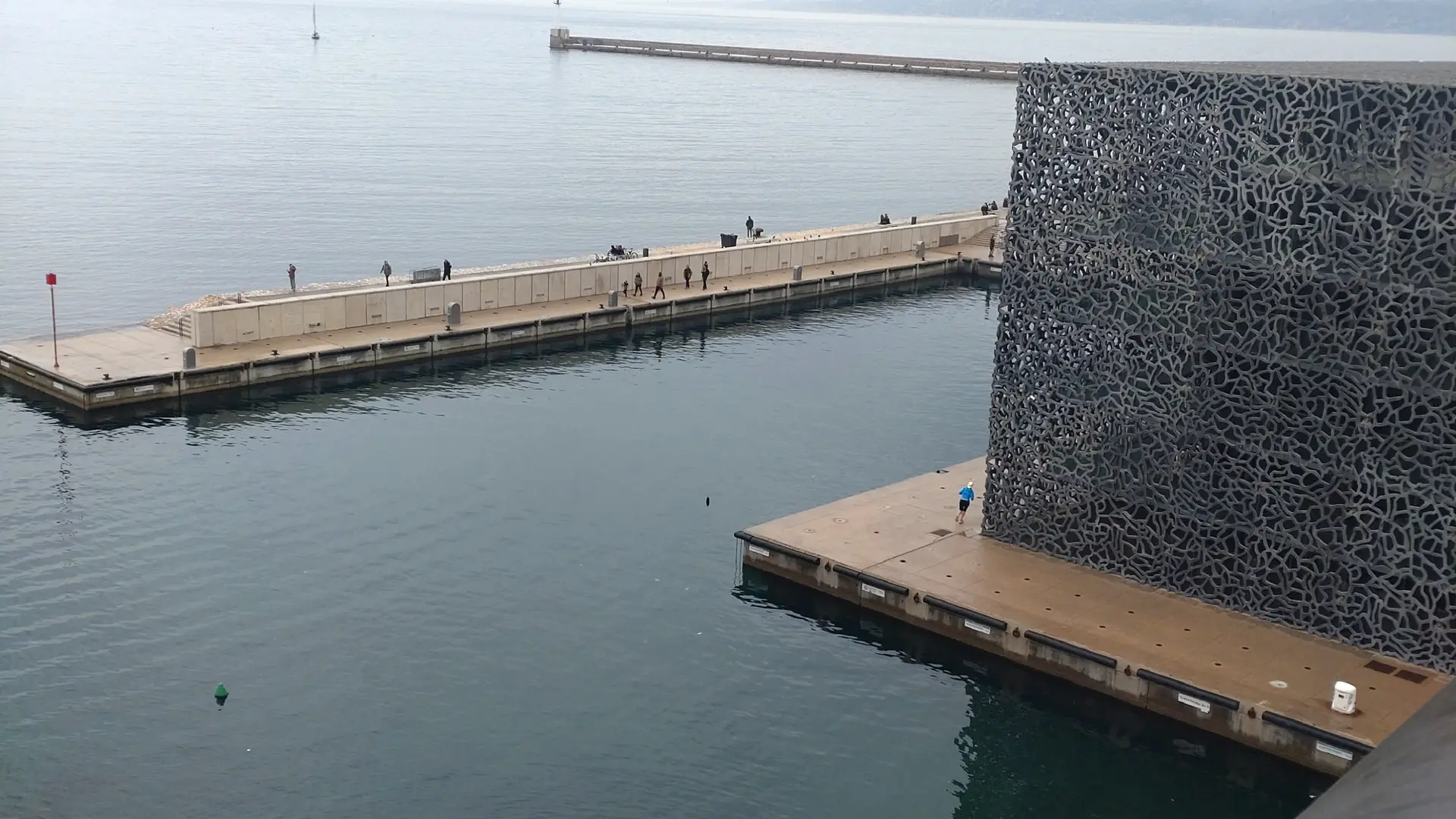 Darse du J4 près du Mucem