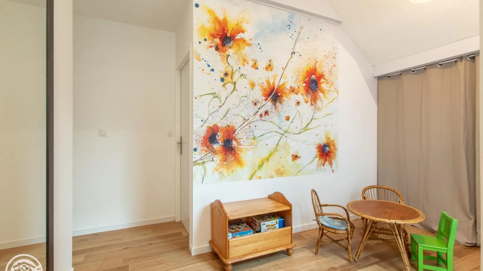 Espace enfants et buanderie