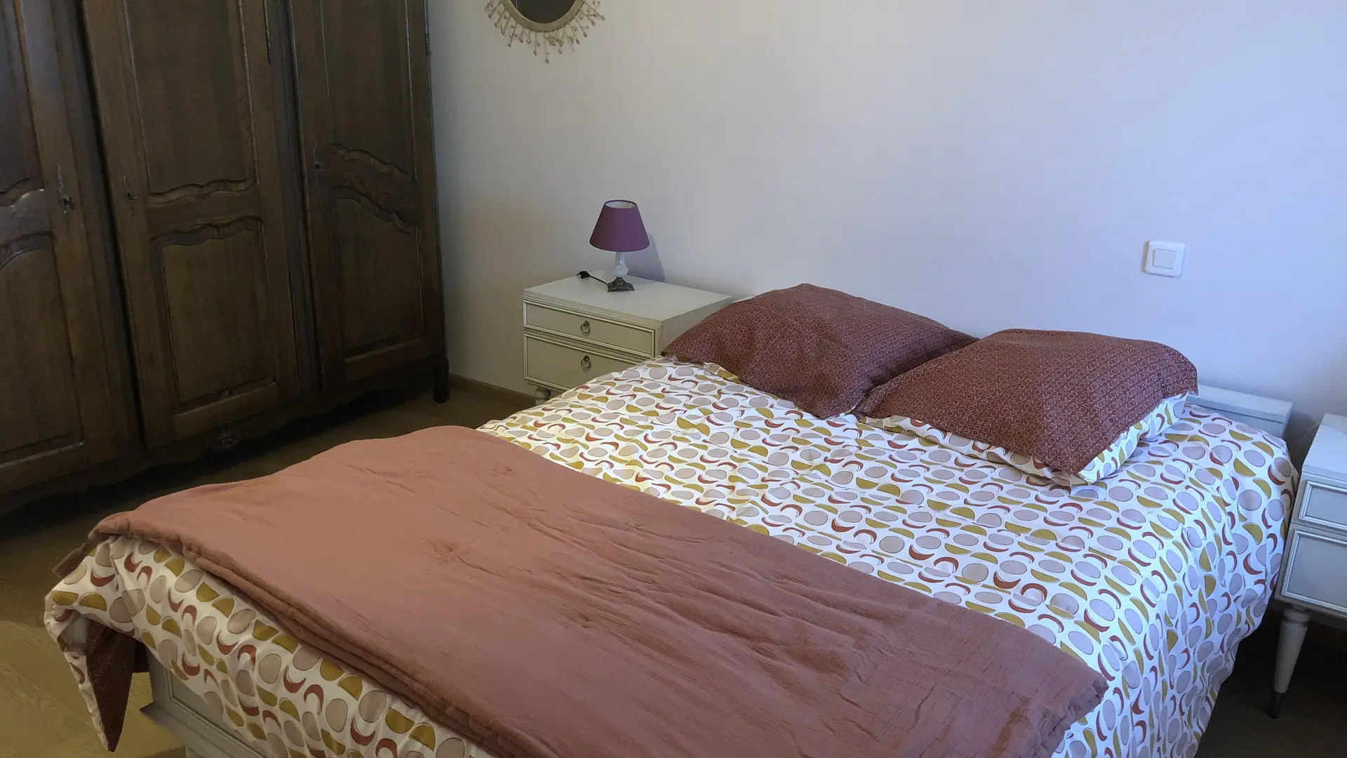 Chambre lit double