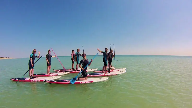 Stand up paddle à l'île de ré