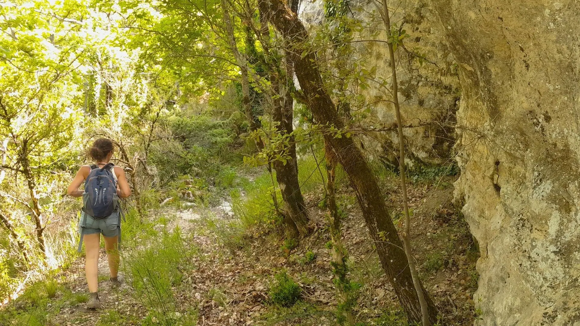Sur le sentier de Saint-Pierre