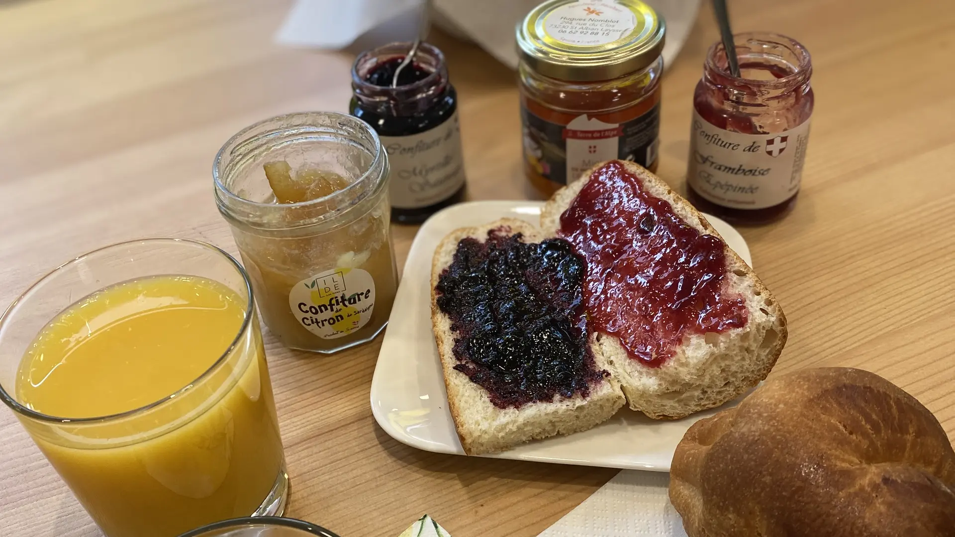 Le petit déjeuner