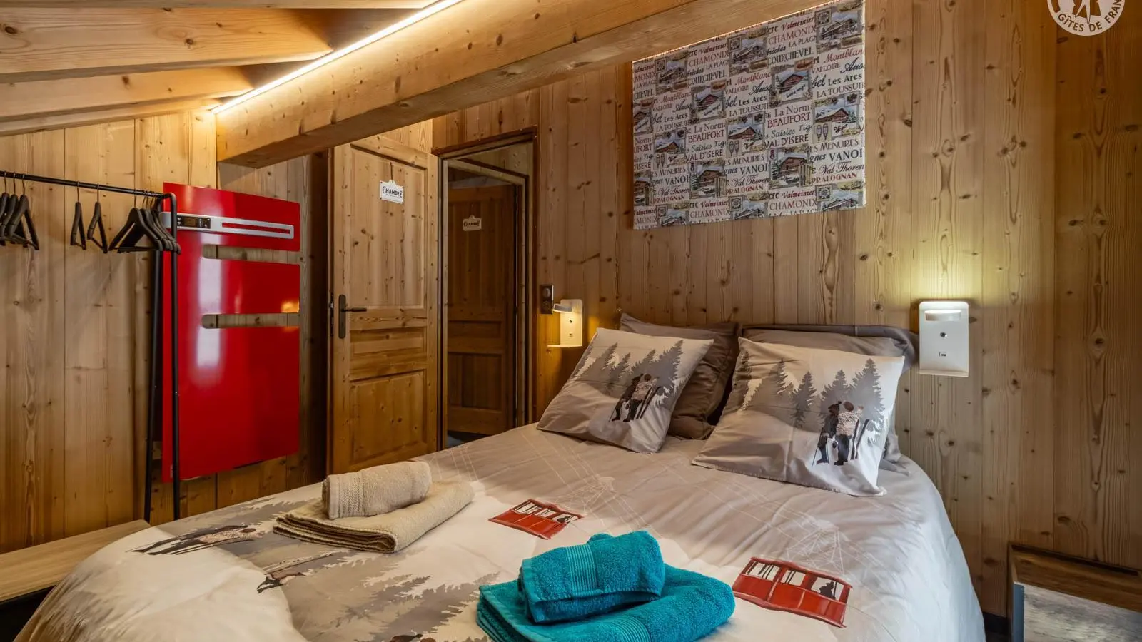 Chambre double N° 3 niveau 2