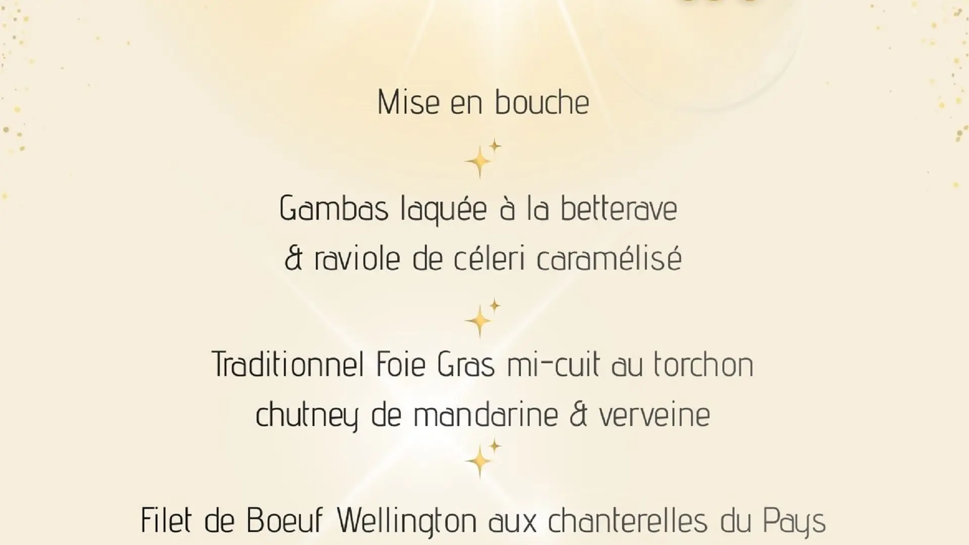 Menu du 1er janvier 2026