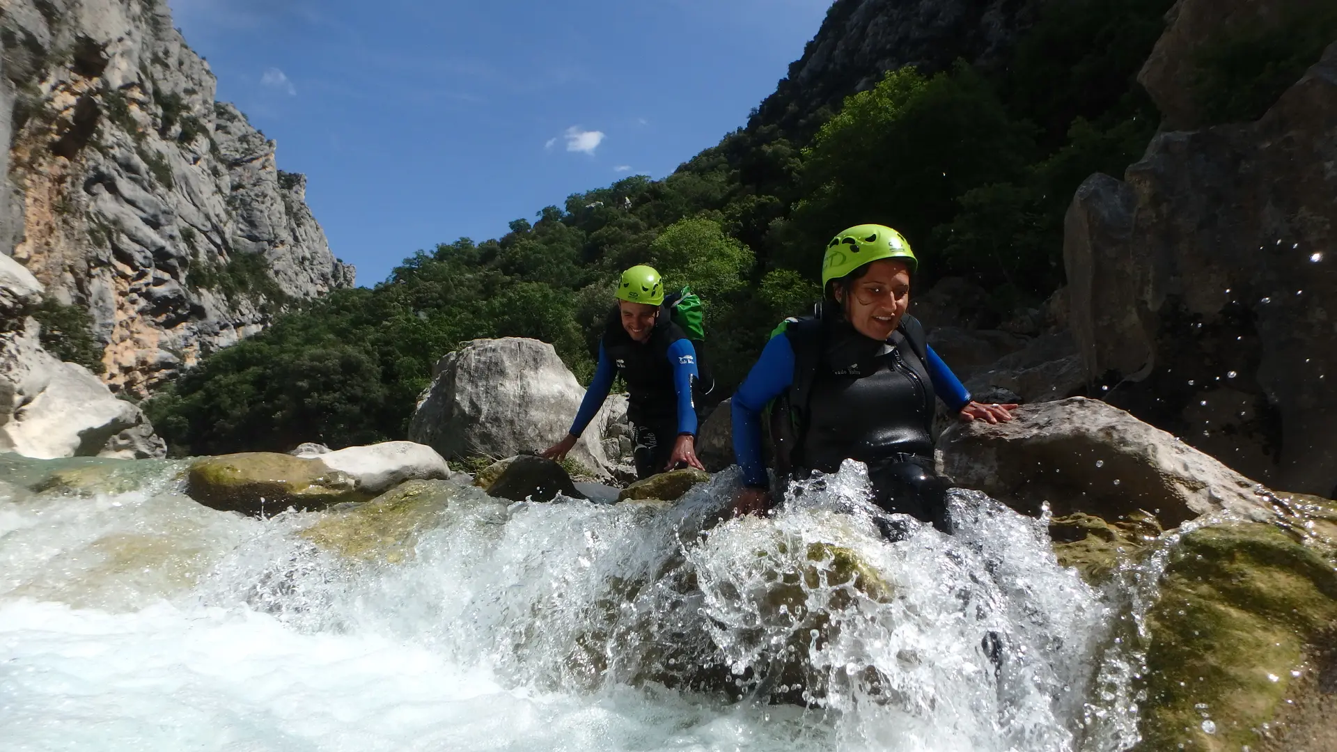 Canyoning aquatique dans le Verdon