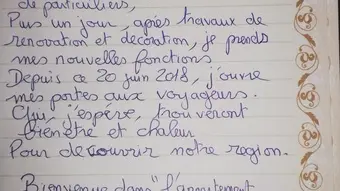 quelques avis sur livre d'or...