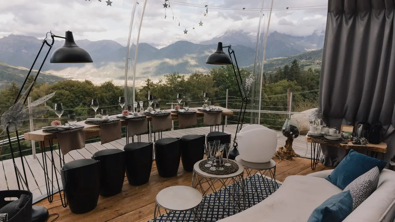 intérieur bulle 6 personnes