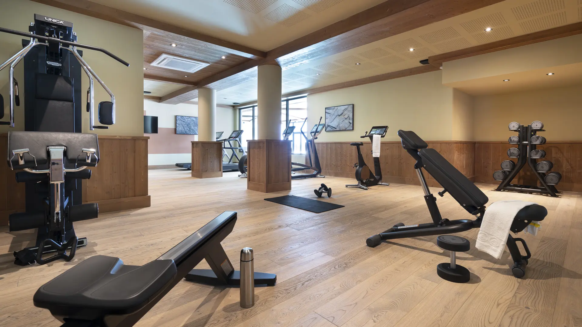 Fitness room with Technogym® equipment