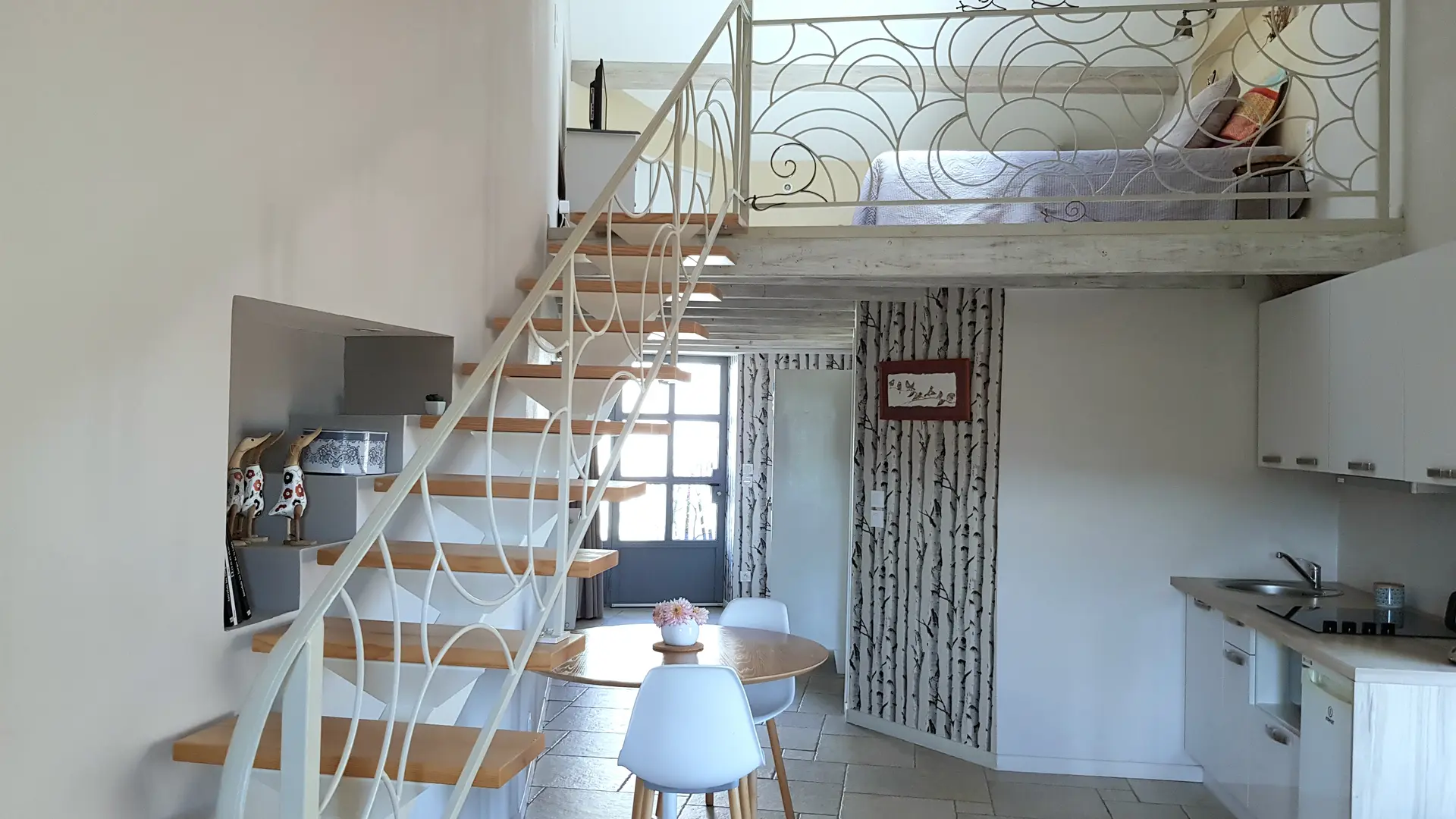 Accès mezzanine