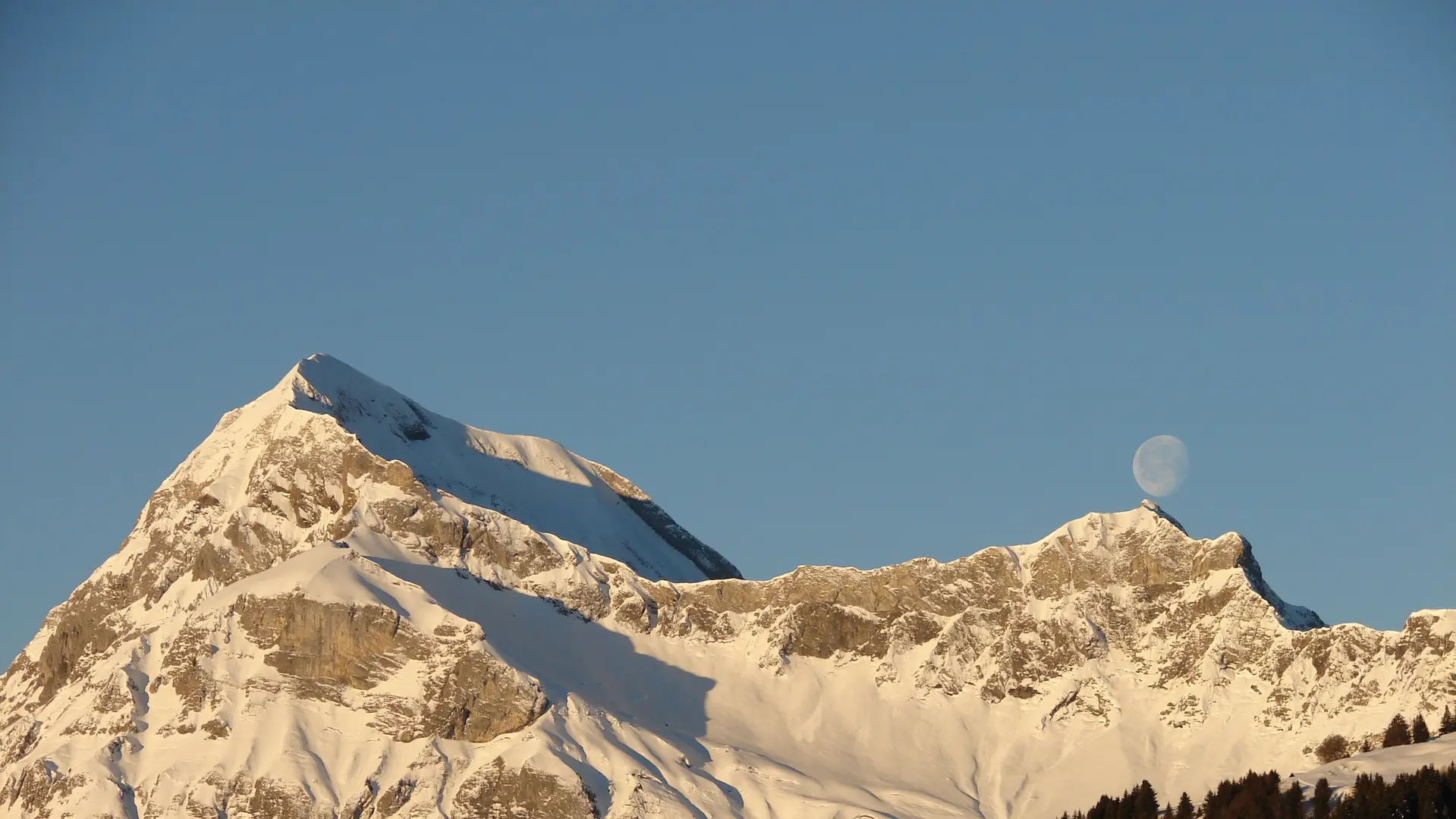 Le Mont Charvin en Hiver
