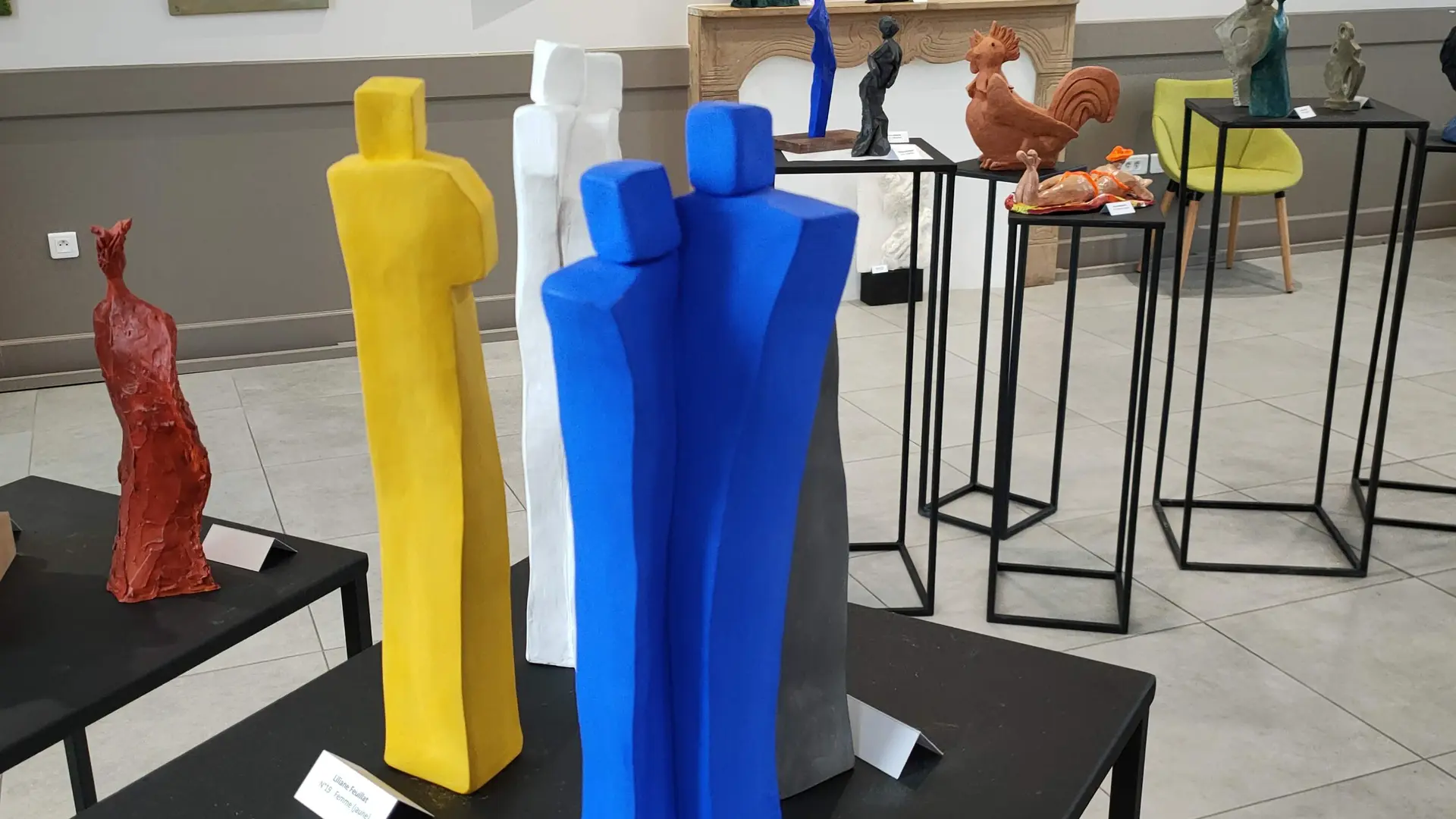 Exposition de l'association Ile, Arts et Culture