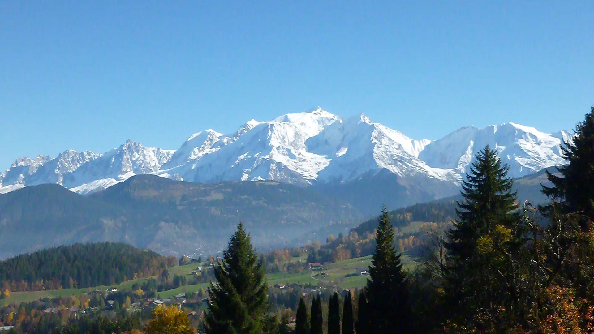 Vue Mont-Blanc