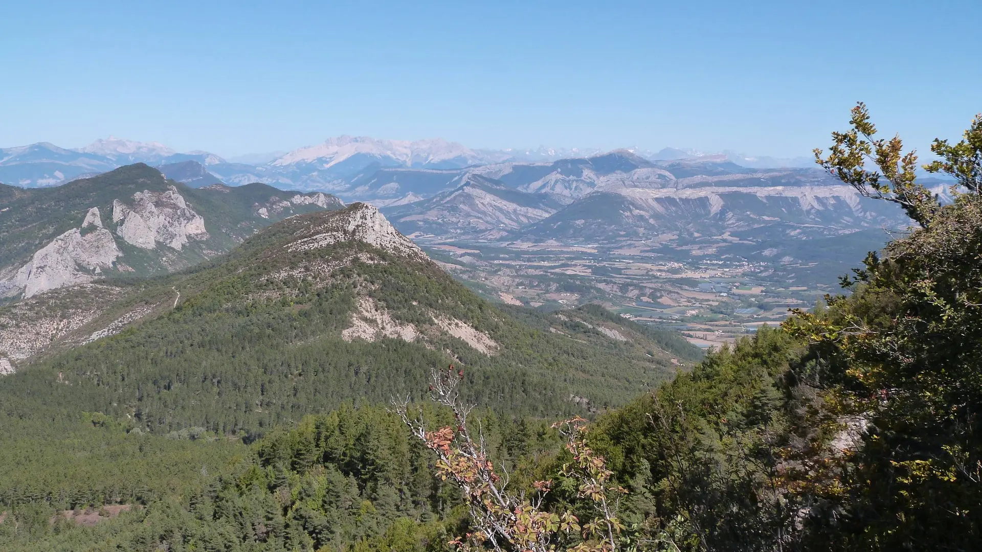 Panorama depuis la Montagne de Chabre