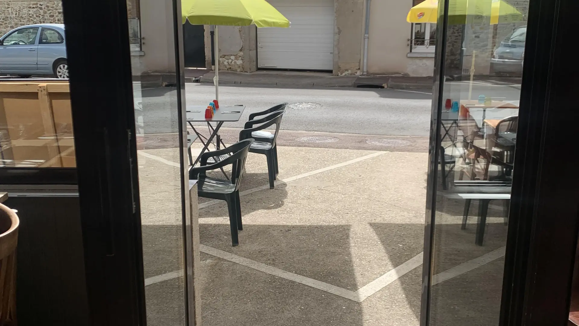 entrée de la salle