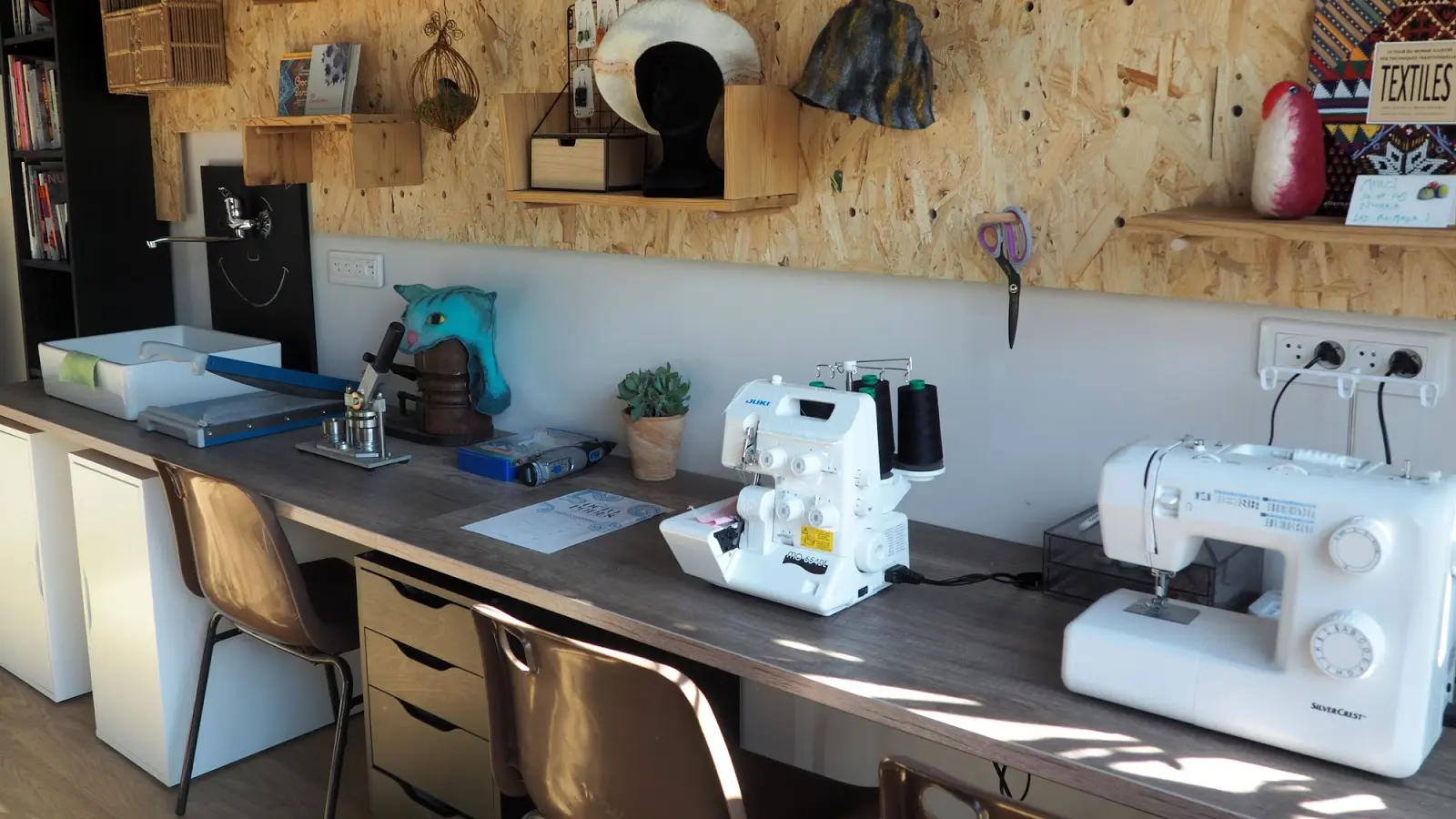 Espace de coworking créatif
