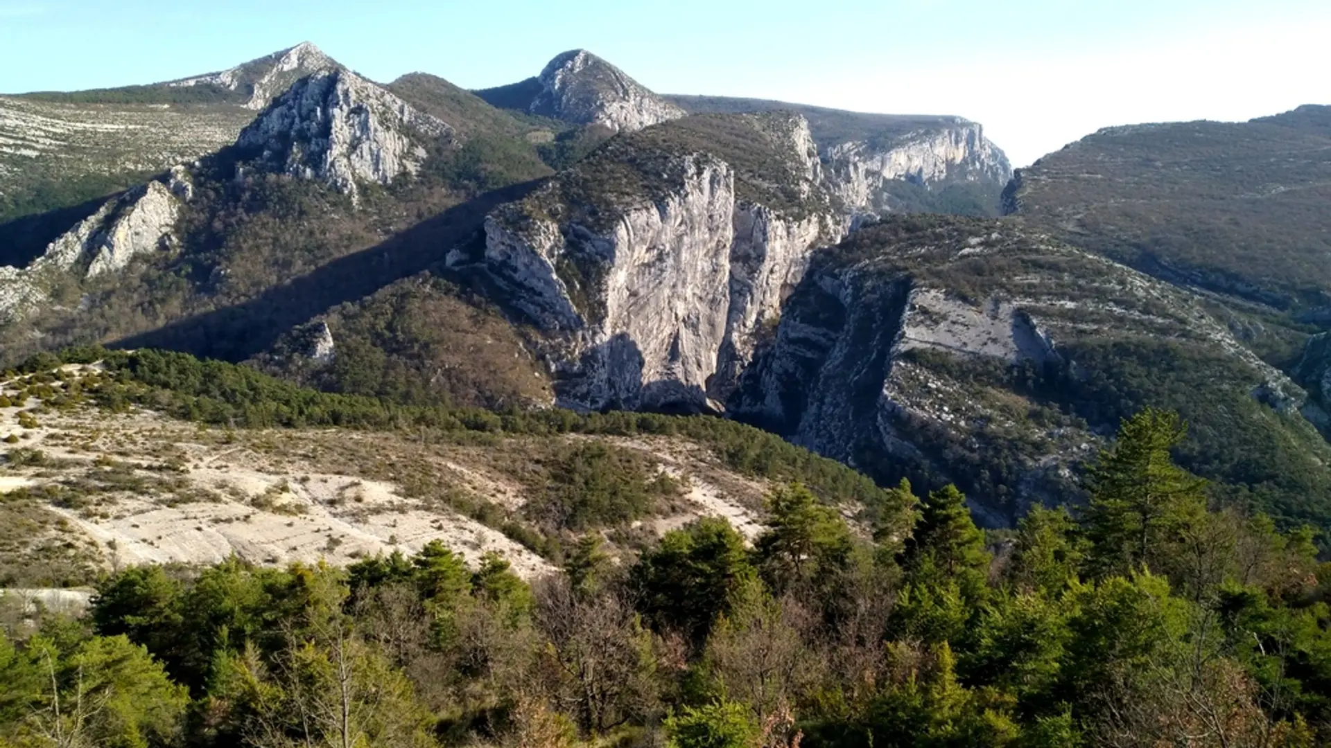 Vue sur le Couloir Samson
