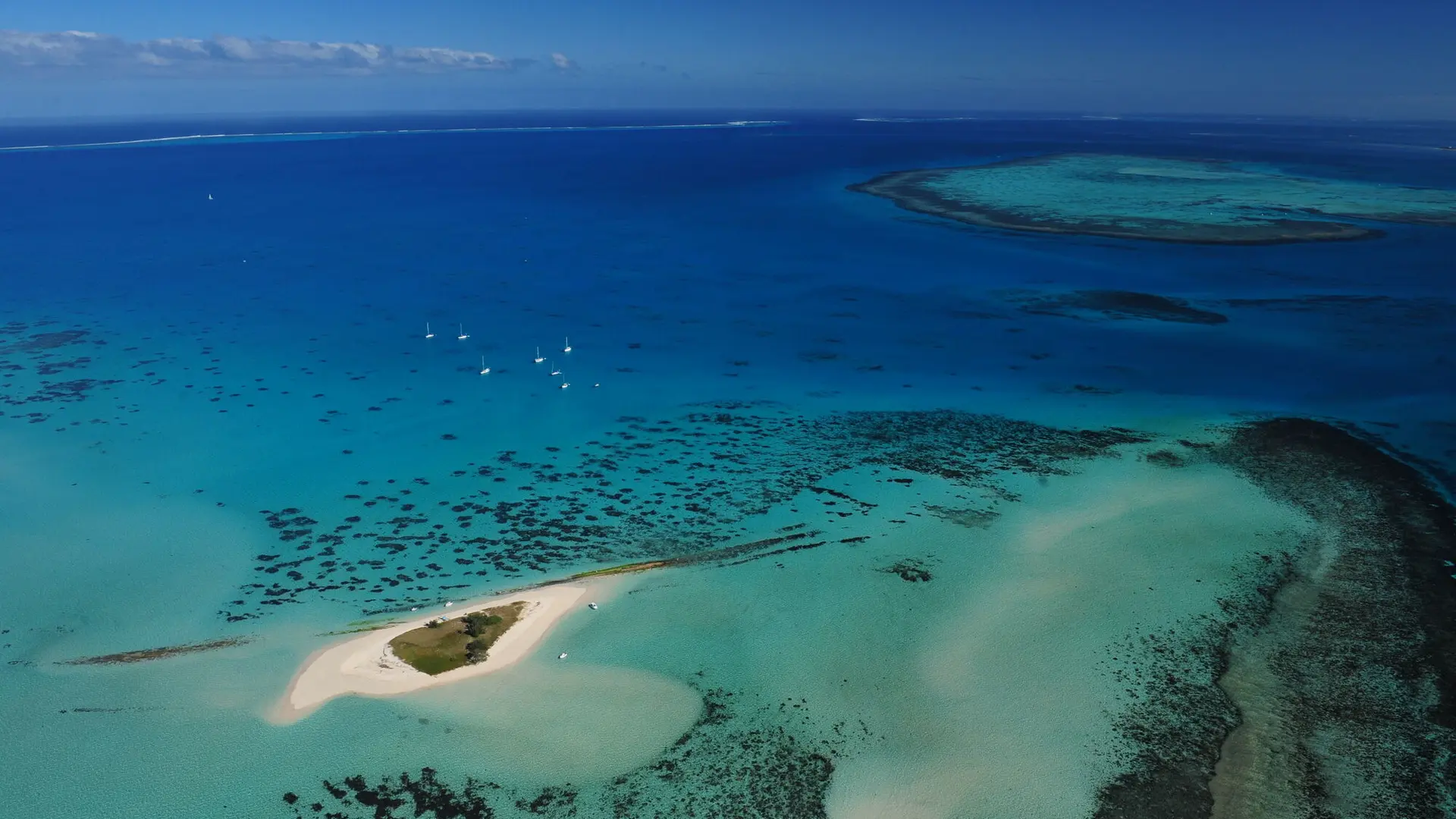 Goéland islet on the Noumea lagoon