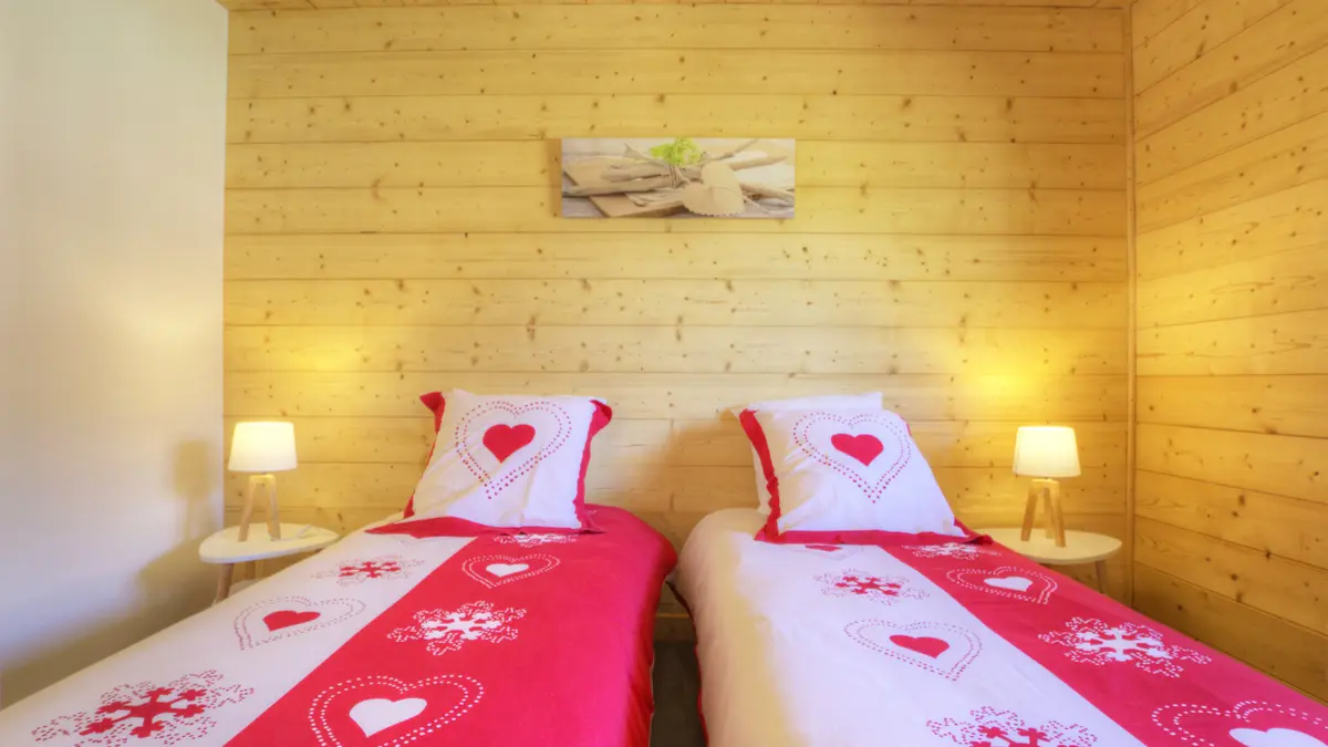 La chambre coté jardin