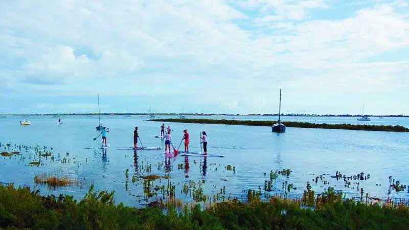 Stand up paddle à l'île de ré