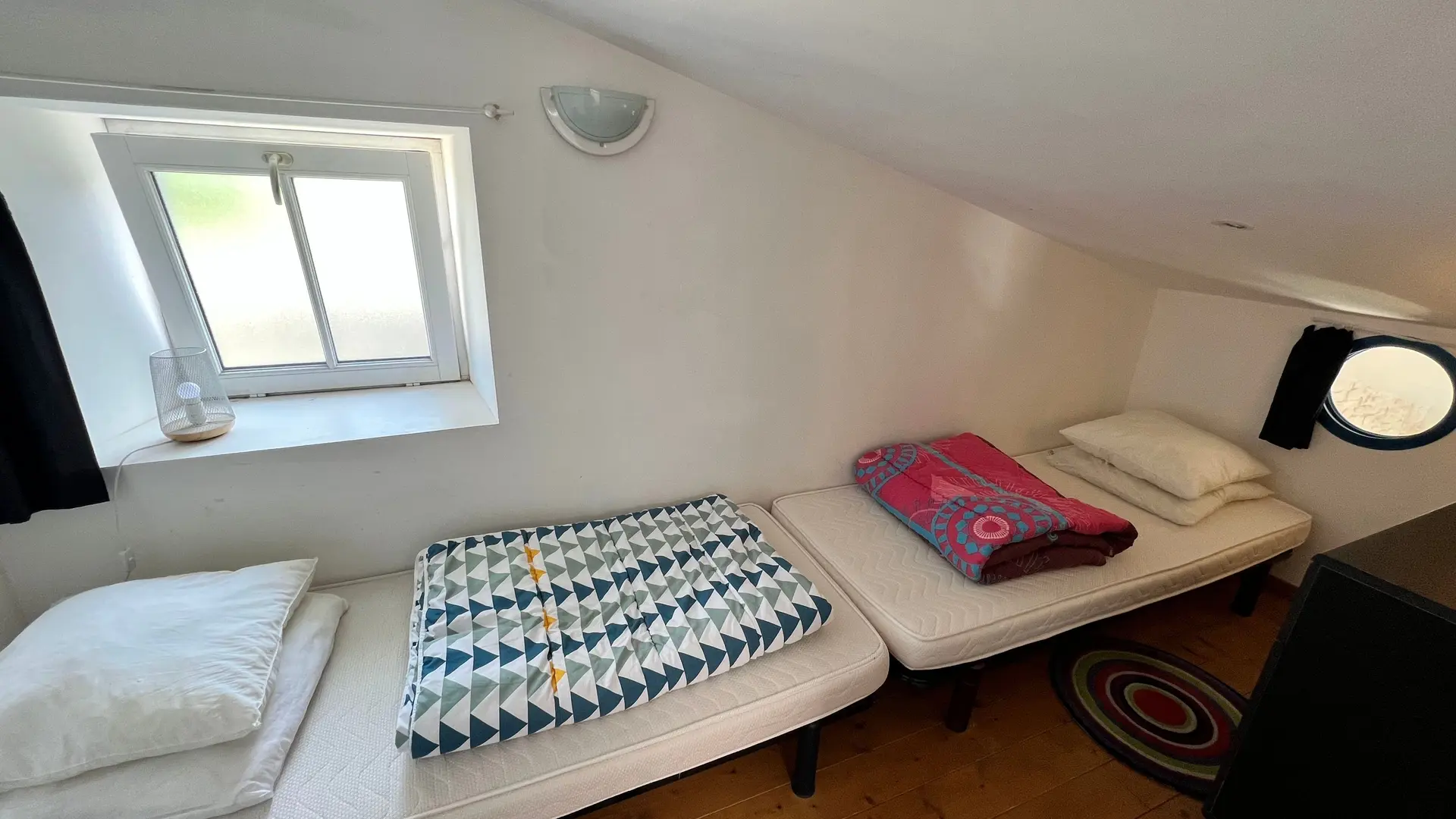 Seconde chambre et lits simples