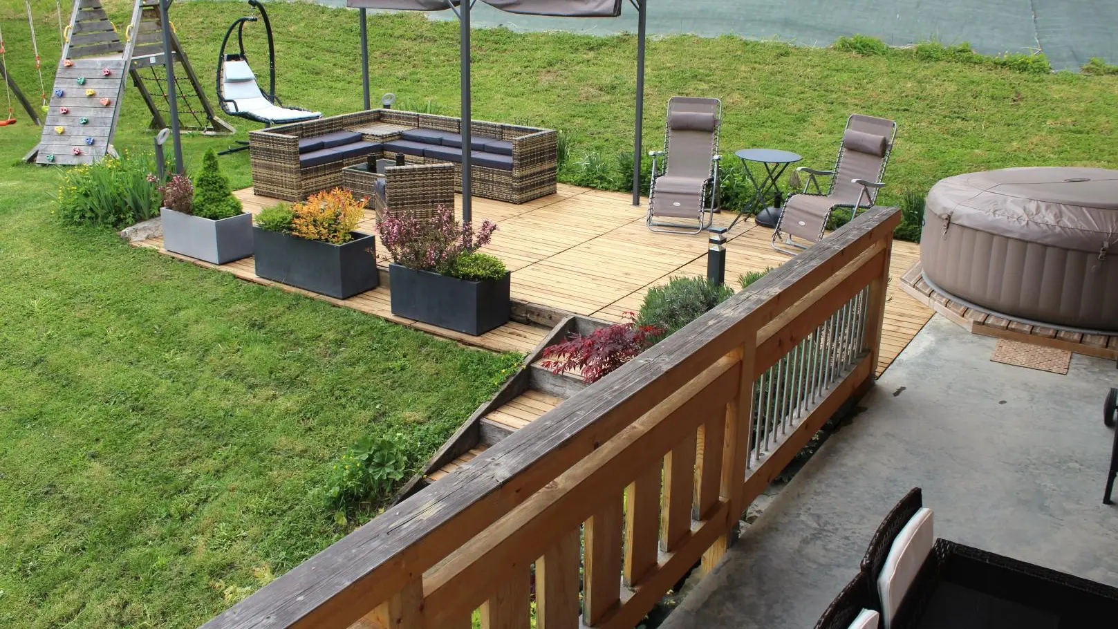 Terrasse.