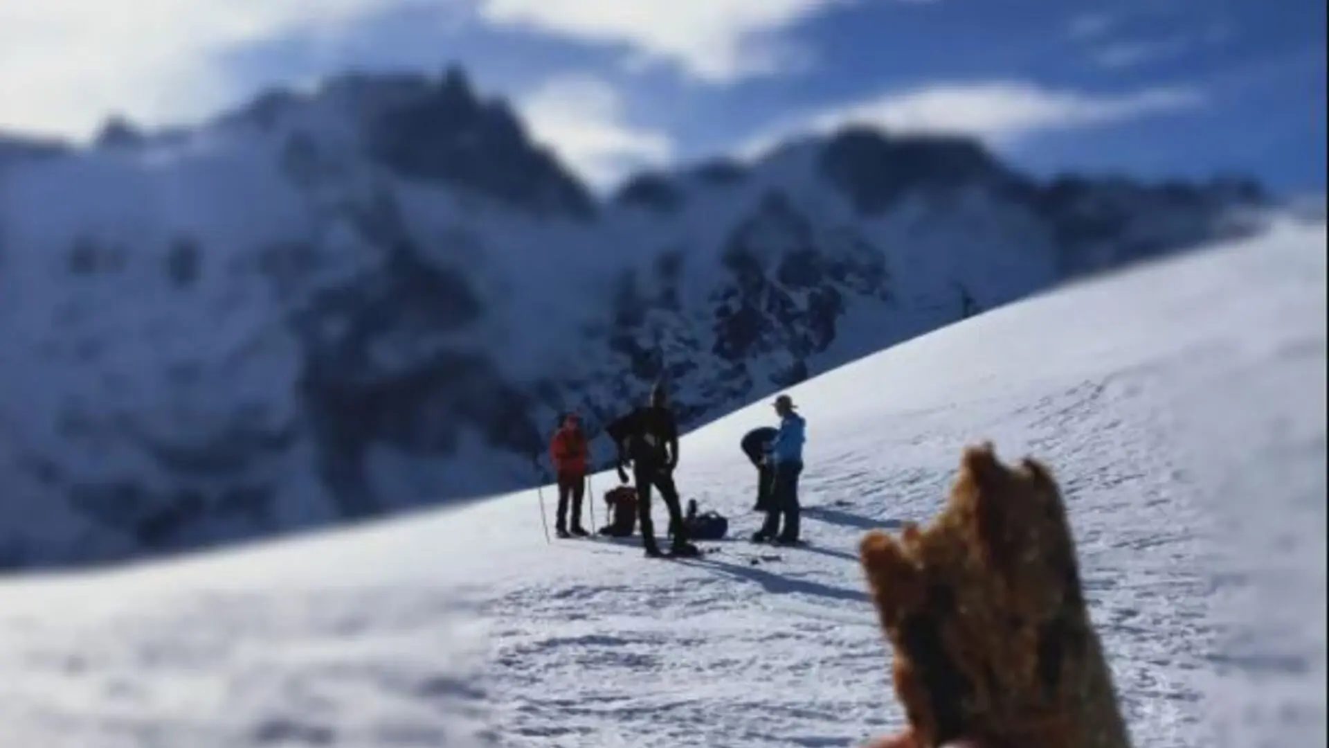 Encas sur rando raquettes