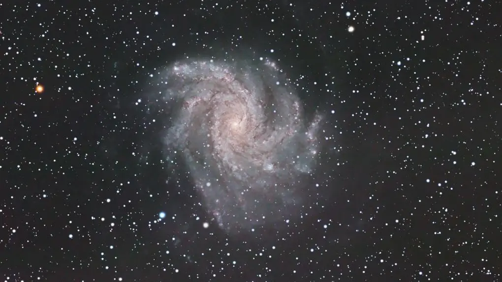 Photo prise devant la Villa Myreclose par un hôte passionné d'astronomie. Saint Auban-Gîtes de France Alpes Maritimes