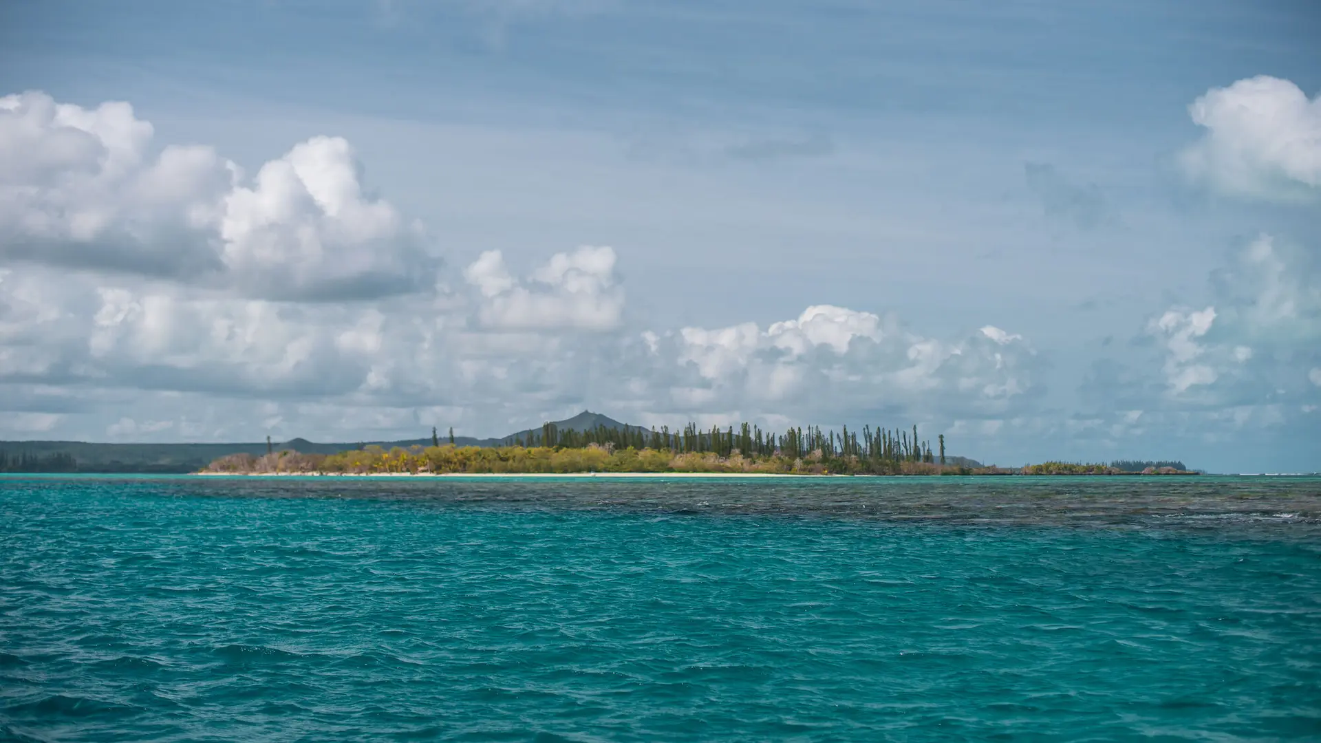 The Moro islet in New Caledonia