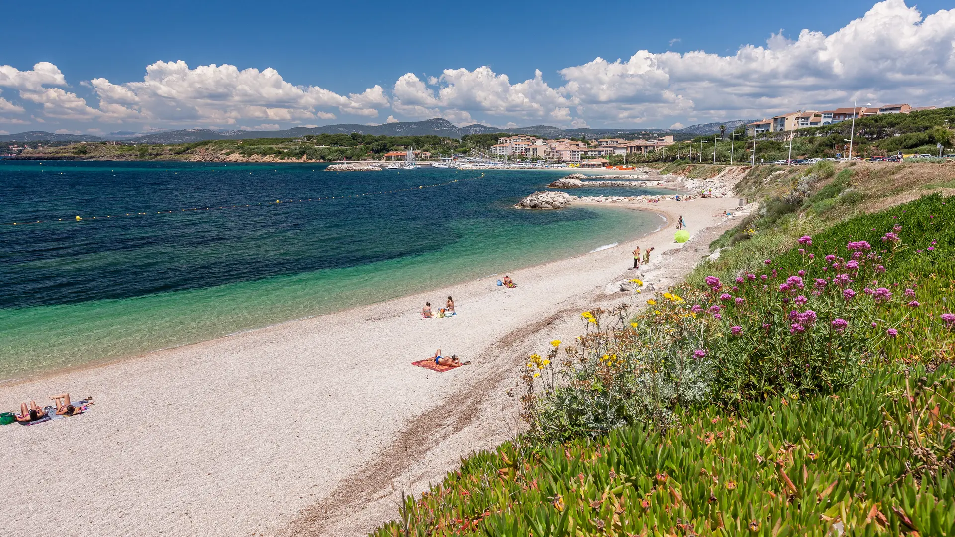 Plage de la Coudoulière