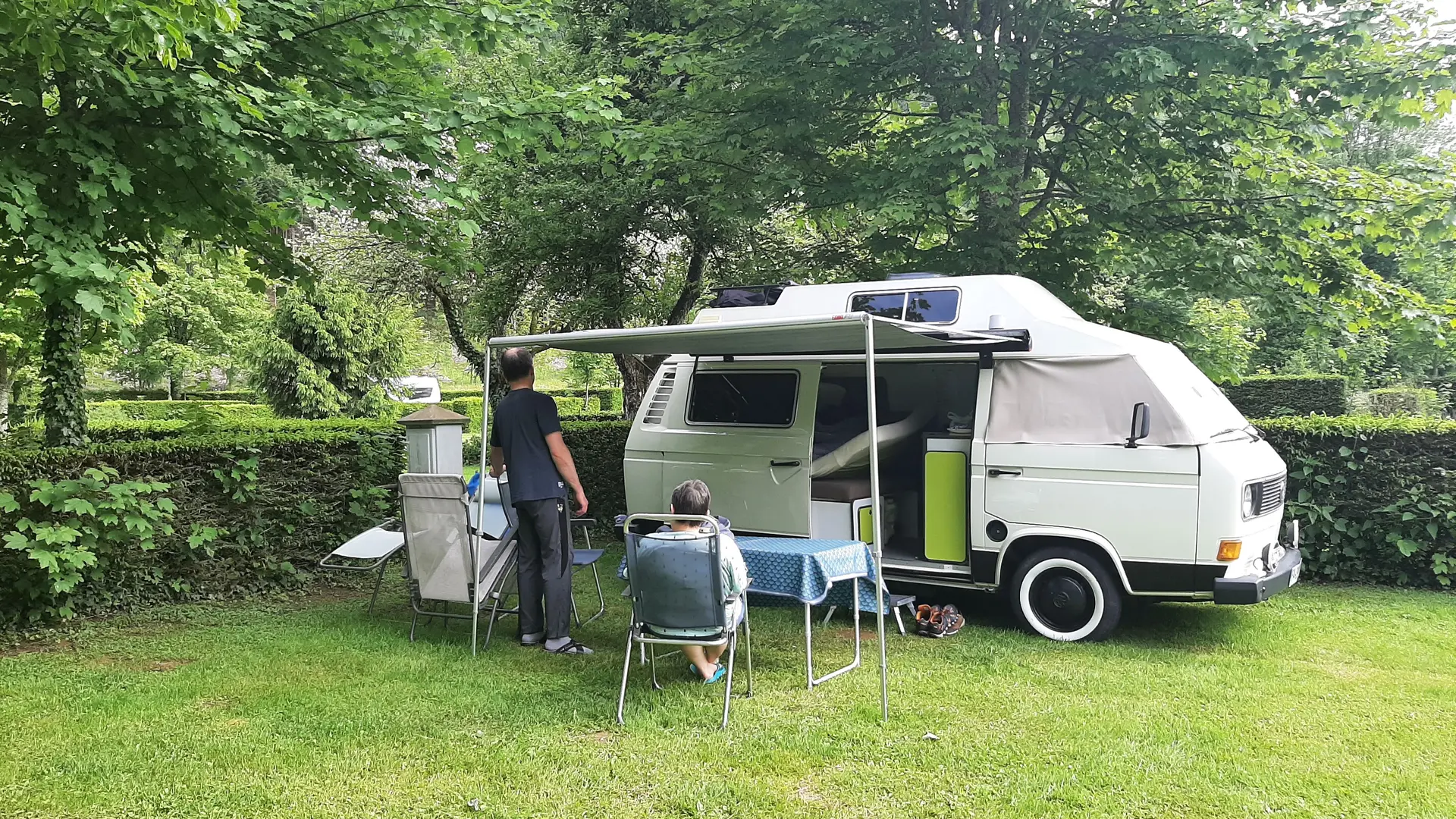 Emplacement camping car