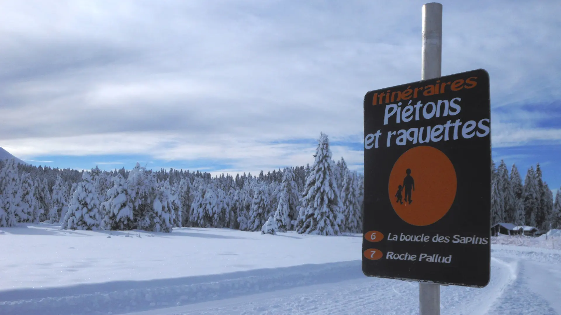 Piste piétonne Roche-Pallud